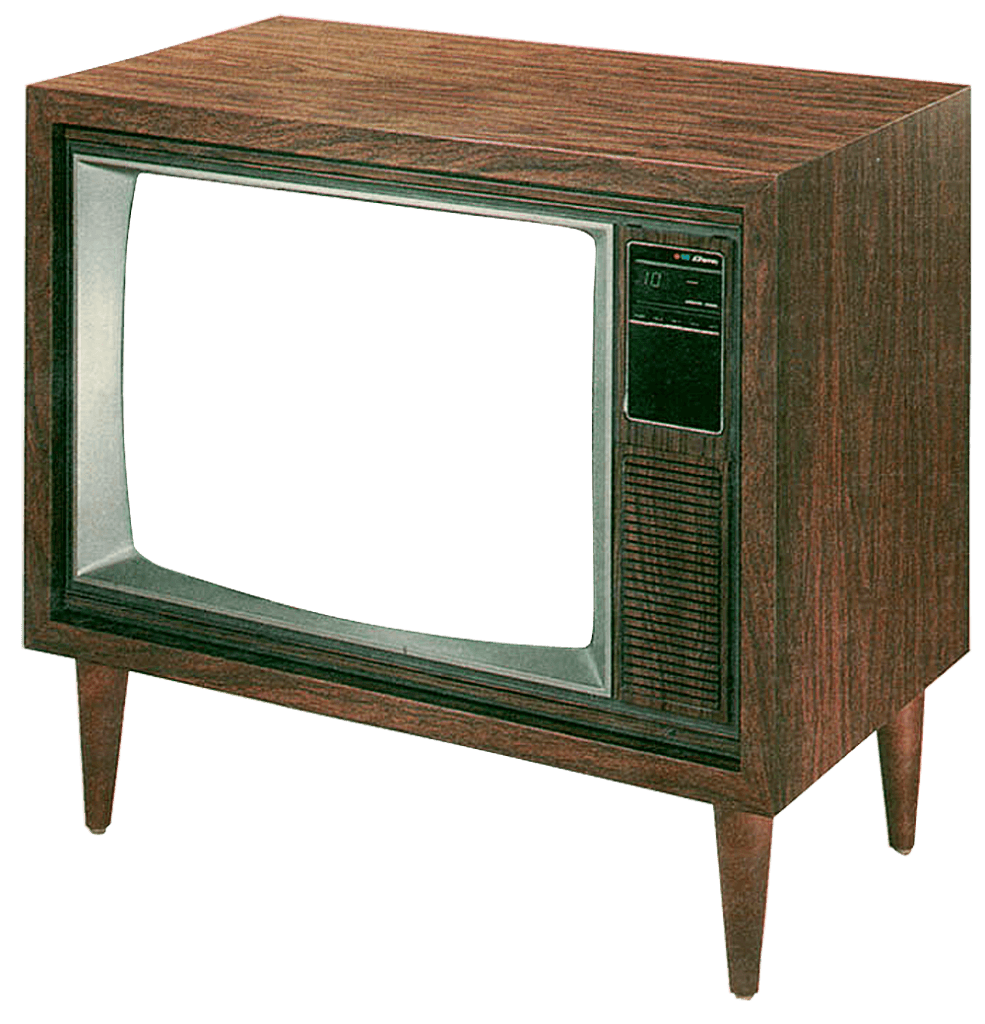 Retro television showing EPIK portfolio ventures